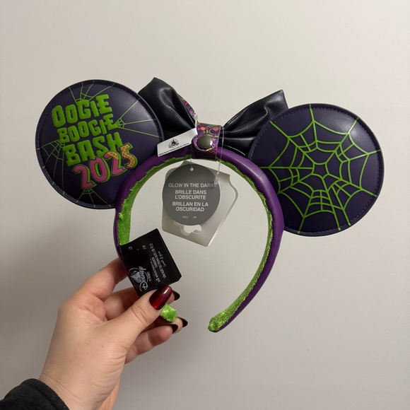 NWT loungefly oogie boogie bash ear headband disney parks - Picture 2 of 4